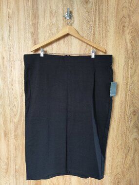 Eloquii Black Pencil Skirt - Size 22